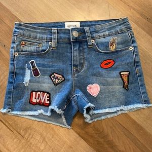 Hudson Patch Girls Shorts Size 12
